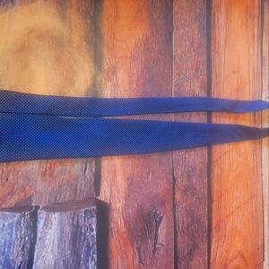 Mens blue with dots neck tie